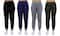 Galaxy by Harvic Women's Relaxed Fit Fleece-Lined Jogger Sweatpants 4 Pack